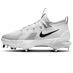 Nike Gray and Black Baseball Cleats